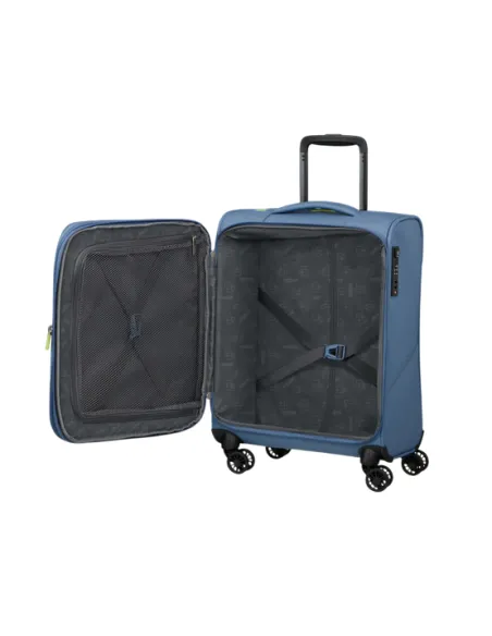 American Tourister Summeriride expandable cabin trolley, coronet blue
