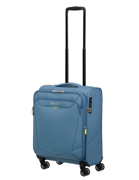 Trolley cabina espandibile American Tourister Summeriride, azzurro