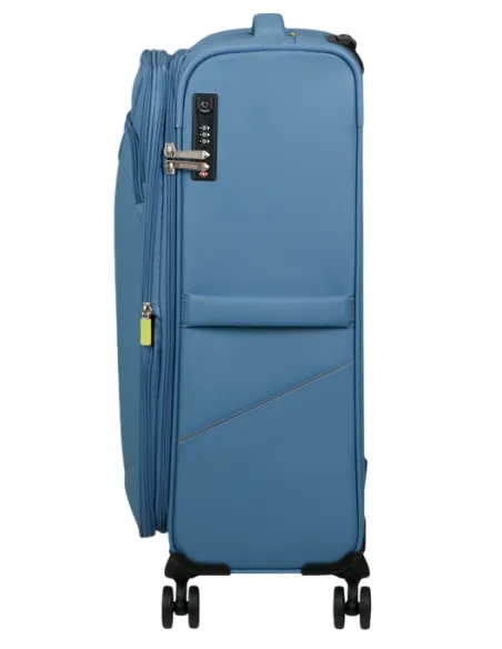 American Tourister Summerride medium expandable trolley, coronet blue