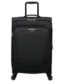 Mittlerer erweiterbarer Trolley American Tourister Summerride, schwarz
