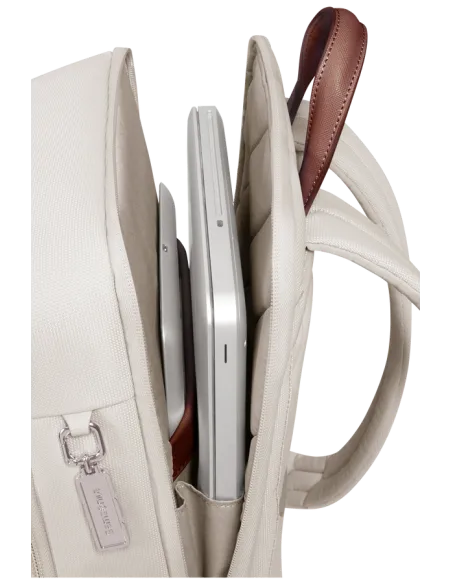 Zaino donna porta PC da 14 Samsonite Image, crema