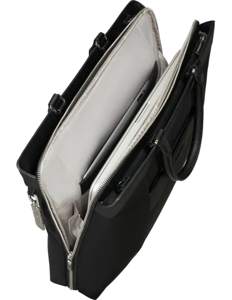 Samsonite Image Aktentasche mit zwei Griffen und drei Fächern, schwarz