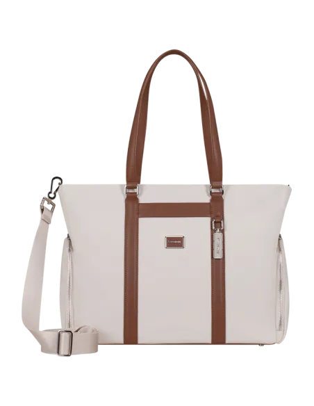 Borsa shopping porta pc da 14,1 Samsonite Image, crema