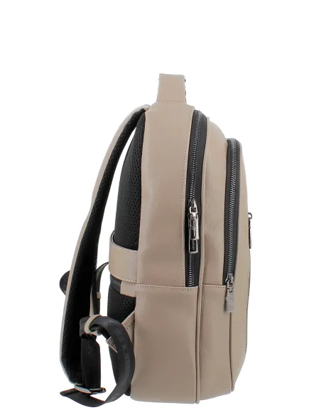 MOMODESIGN medium backpack with laptop compartment, taupe