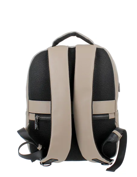 MOMODESIGN mittlerer Rucksack mit Laptopfach, taupe