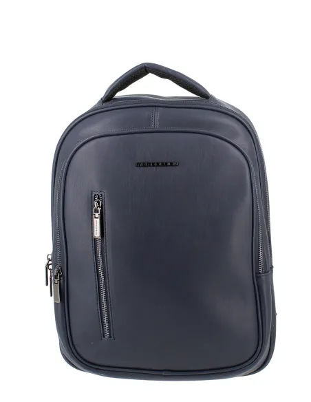 MOMODESIGN laptop backpack with one computer compartment, blue