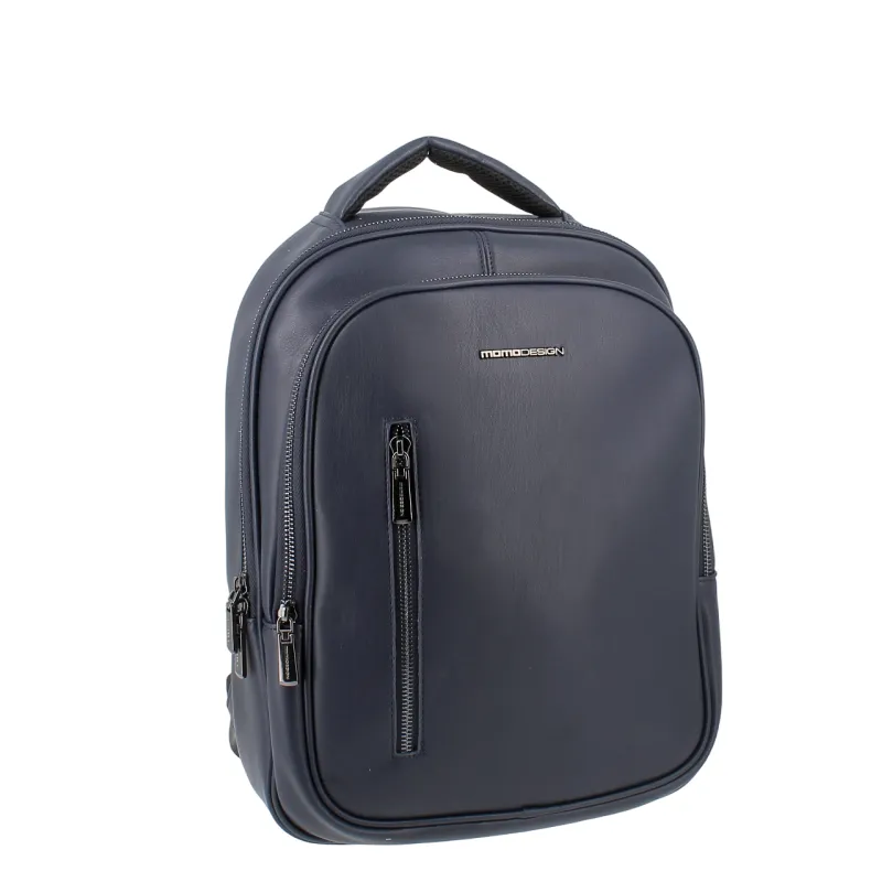 MOMODESIGN Ein-Fach- Computer-Rucksack, blau 2