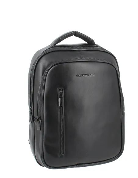 MOMODESIGN Ein-Fach- Computer-Rucksack, schwarz