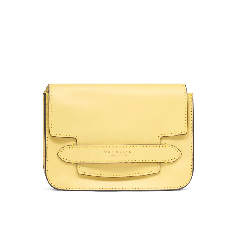 The Bridge Lucrezia small Shoulder bag, Banana Yellow