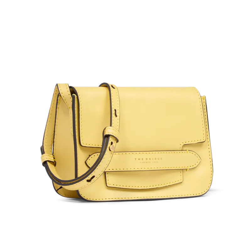 The Bridge Lucrezia small Shoulder bag, Banana Yellow 2