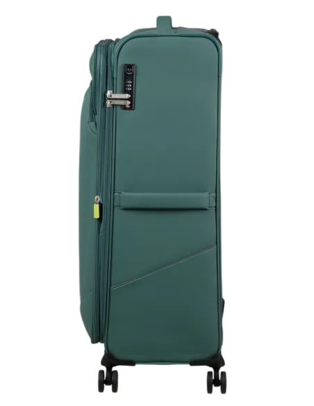 American Tourister Summerride large expandable trolley, green