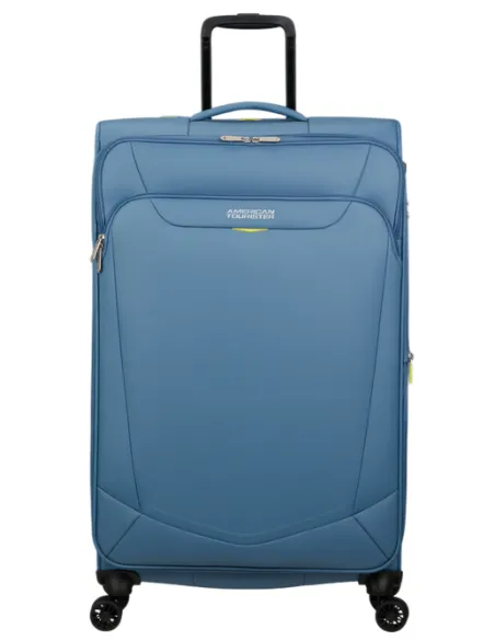 Großer erweiterbarer Trolley American Tourister Summerride, coronet blue