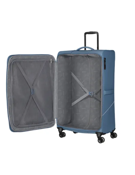 American Tourister Summerride large expandable trolley, coronet blue