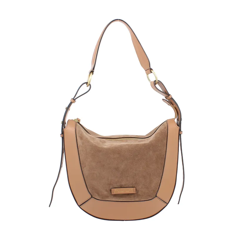 The Bridge Fedora women's shoulder bag in leather and...