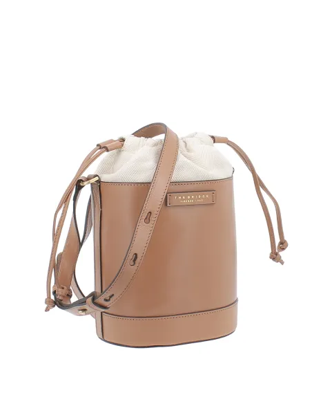 The Bridge Gloria bucket bag, marzipan