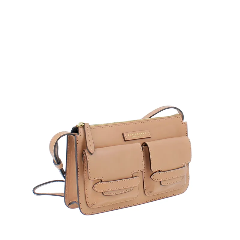 Borsa a tracolla con tasche esterne The Bridge Lucrezia,... 2