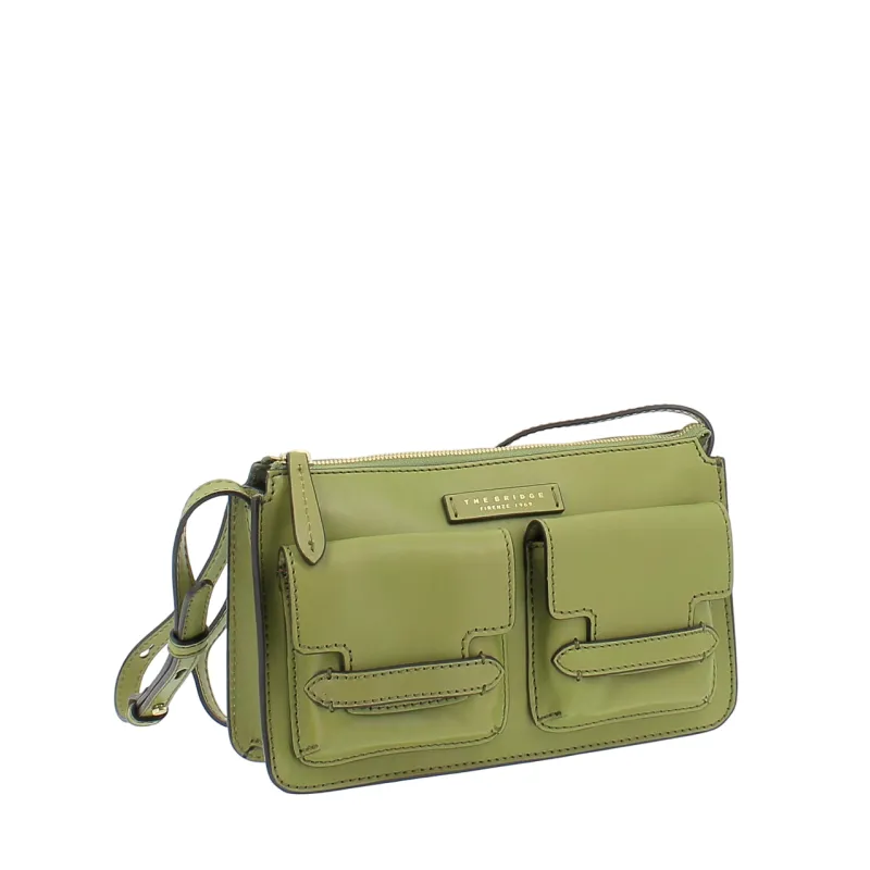 The Bridge Lucrezia cross-body bag with front pockets,... 2