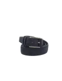 Cintura uomo in camoscio, blu
