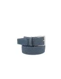 Elastic belt with leather details, avio