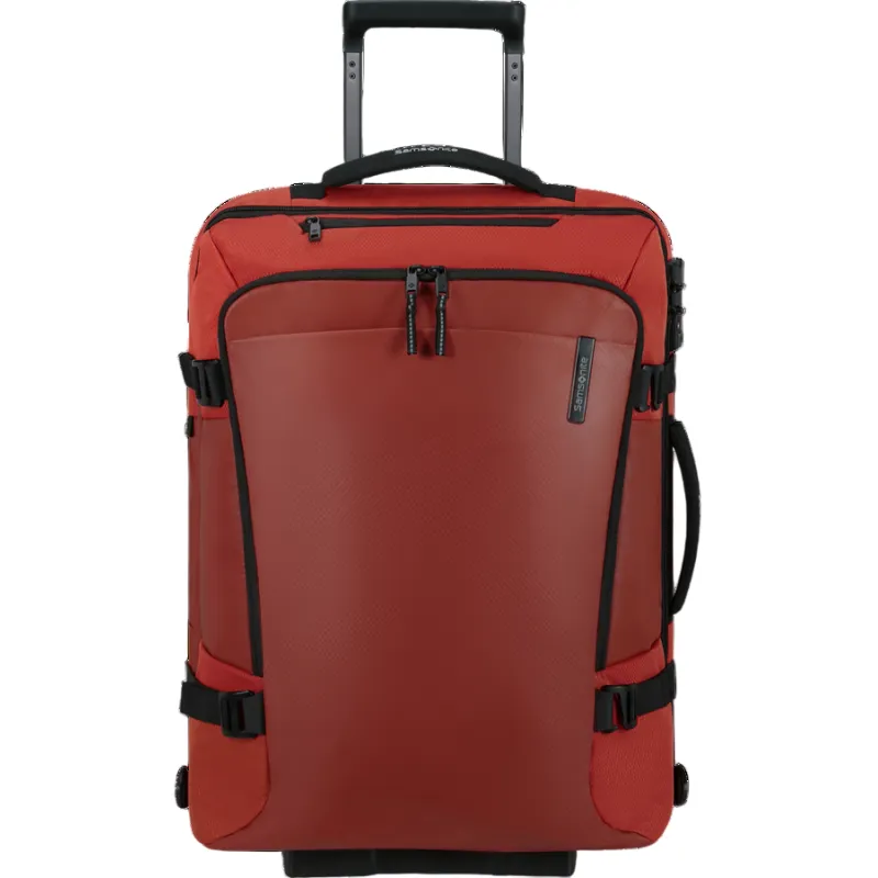 Samsonite Armox wheeled duffle bag, rust