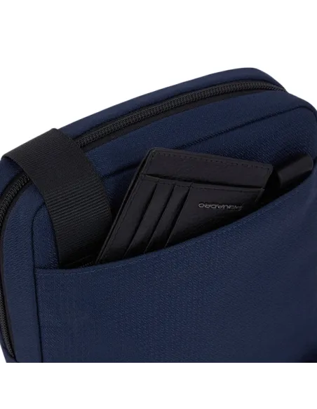 Borsello Piquadro Wollem porta iPad®mini, blu