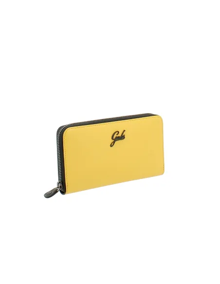 Portafogli in pelle Gabs Gmoney17, banana