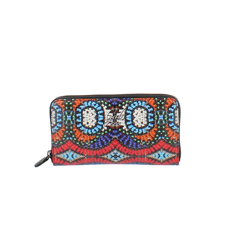 Gabs trip women's zipped wallet, Perline