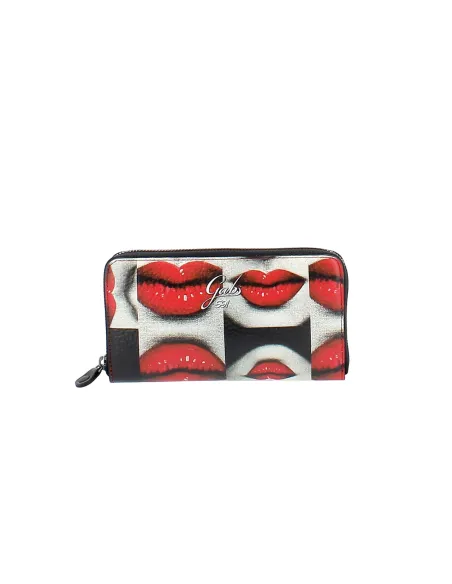 Gabs trip women's zipped wallet, kisses