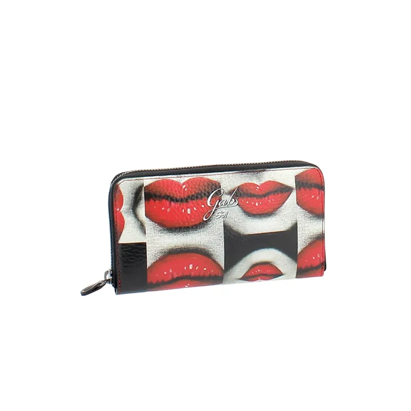 Gabs trip women's zipped wallet, kisses 2