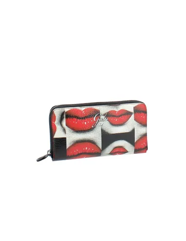 Gabs trip women's zipped wallet, kisses