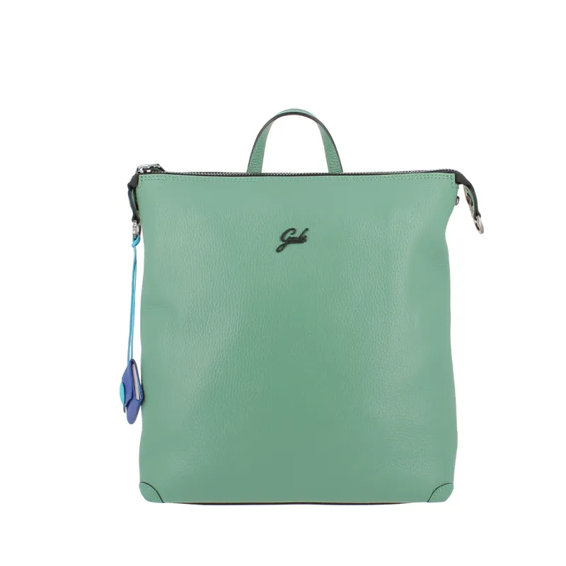 Gabs Lola women's leather backpack, green