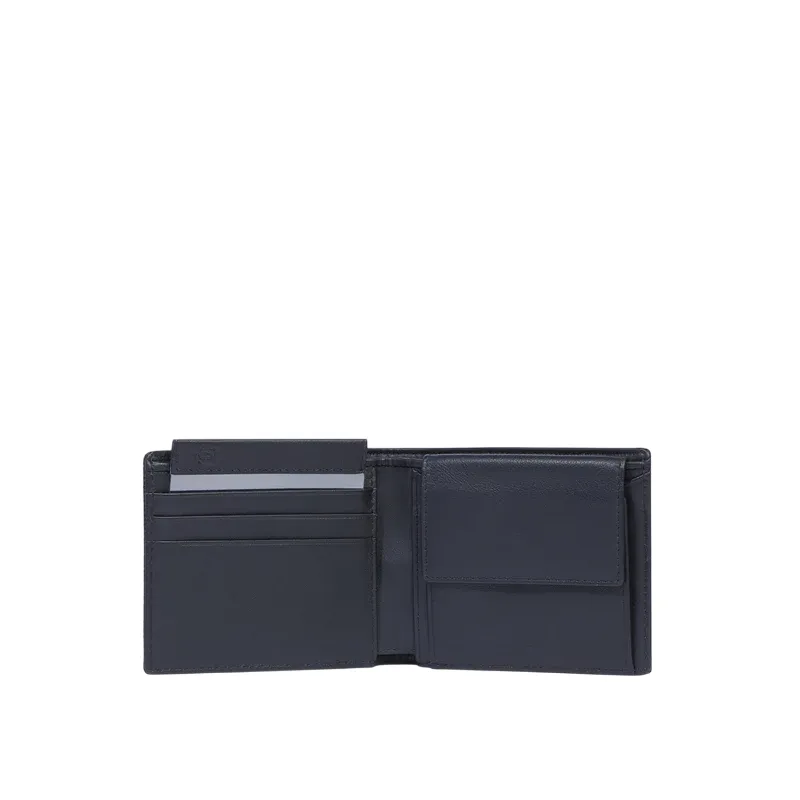 Portafogli uomo piccolo con porta monete Piquadro PQ...