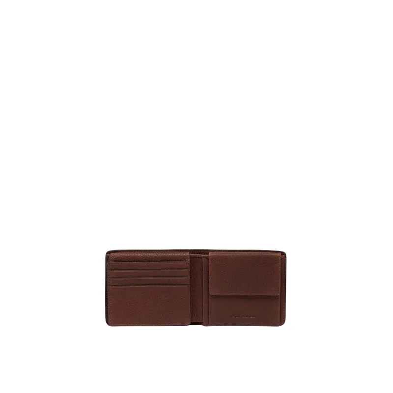 Piquadro Cronus compact men's wallet, brown 2