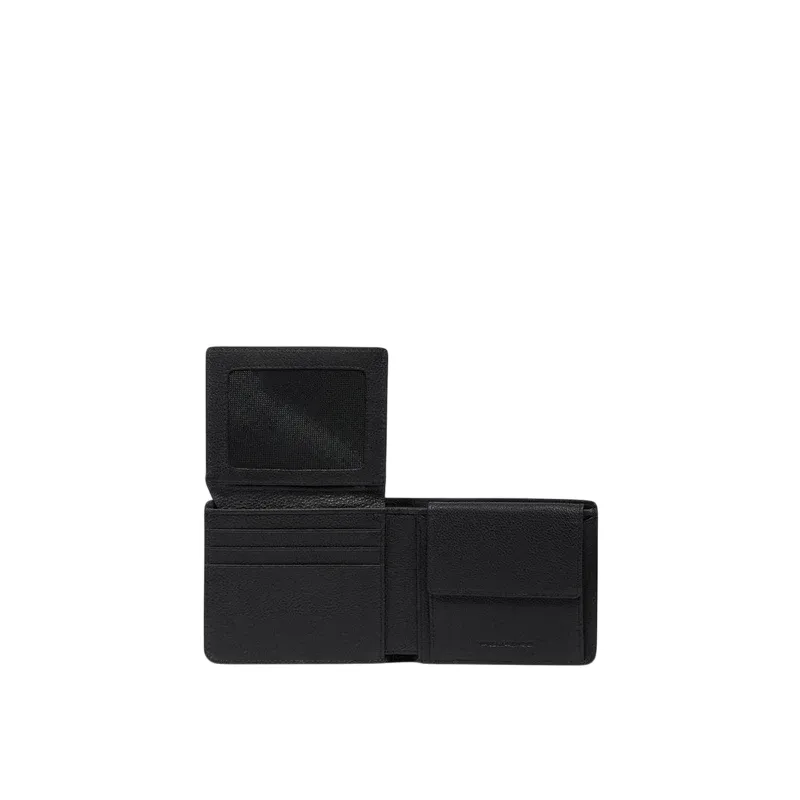 Portafogli uomo ompatto Piquadro Cronus, nero