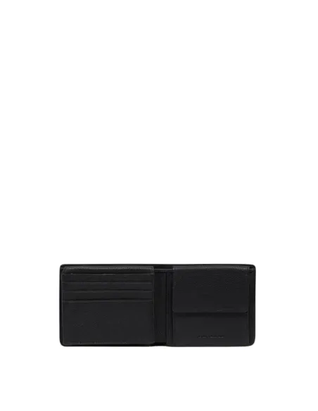 Piquadro Cronus compact men's wallet, black