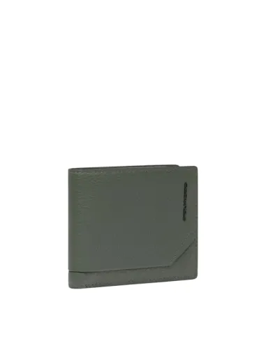Piquadro Than small men's wallet, green