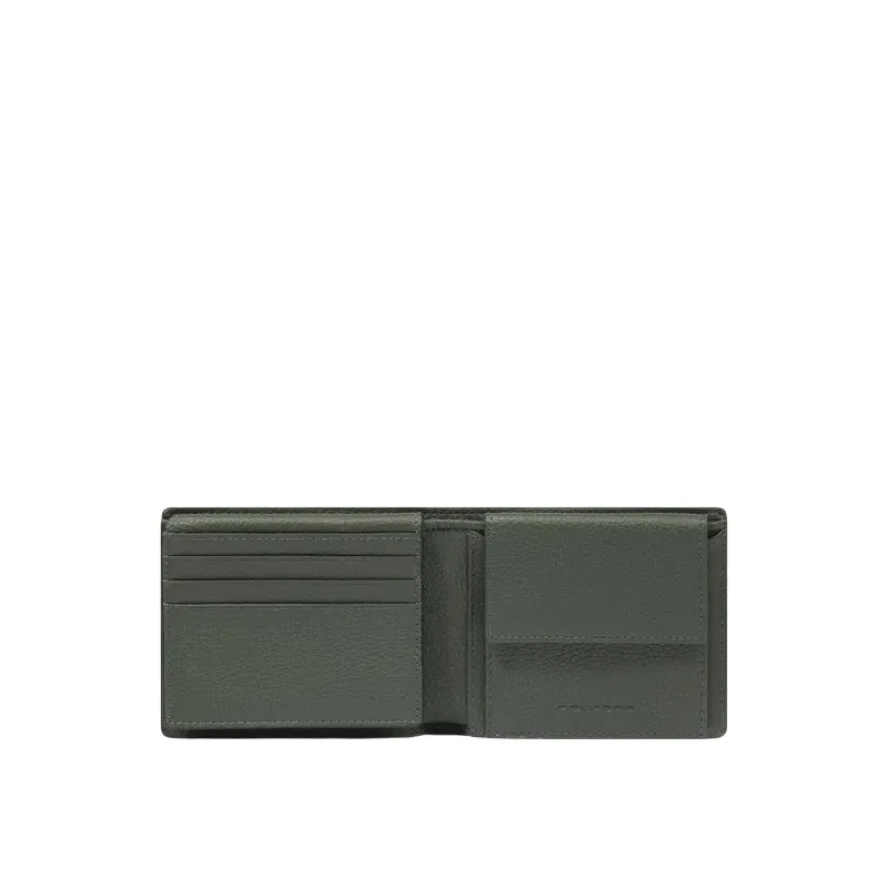 Piquadro Than kleine Herren-Geldbörse, grün 2