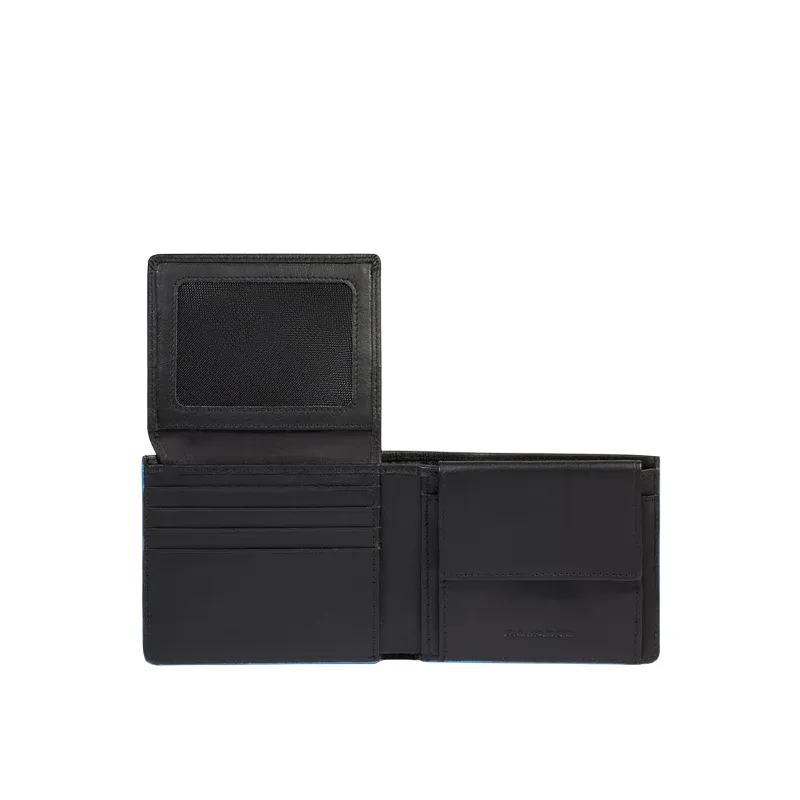 Piquadro Atlas men's wallet with ID flap, credit card...