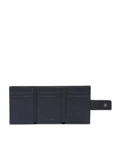 Portafogli piccolo Piquadro Than, nero