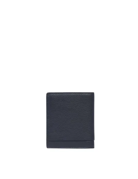 Piquadro Than small vertical men's wallet, black