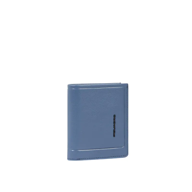 Portafoglio uomo piccolo verticale con porta monete... 2