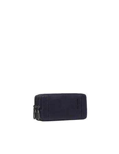 Men's Piquadro Cronus clutch bag, blue