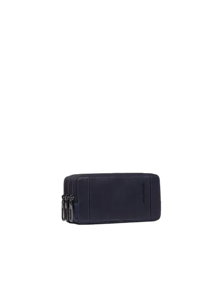 Men's Piquadro Cronus clutch bag, blue
