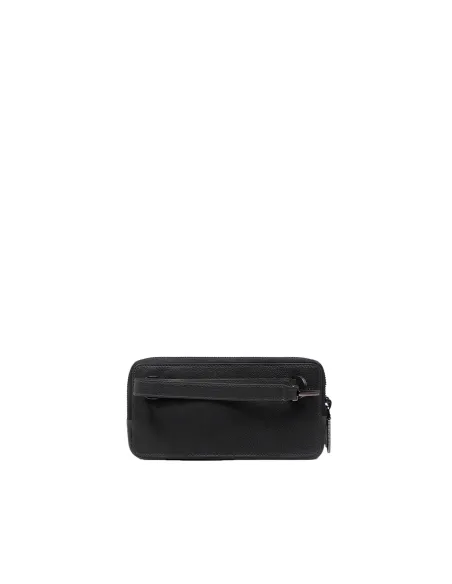 Piquadro Cronus Clutch Tasche für Herren, schwarz