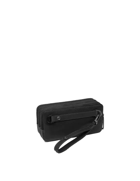 Piquadro Cronus Clutch Tasche für Herren, schwarz