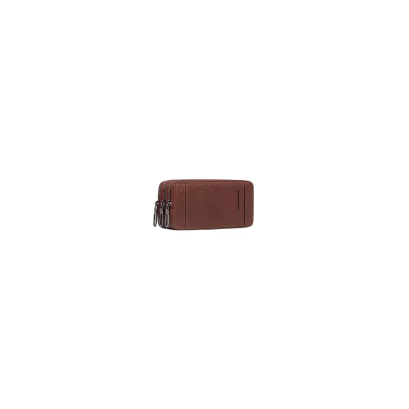 Men's Piquadro Cronus clutch bag, brown 2