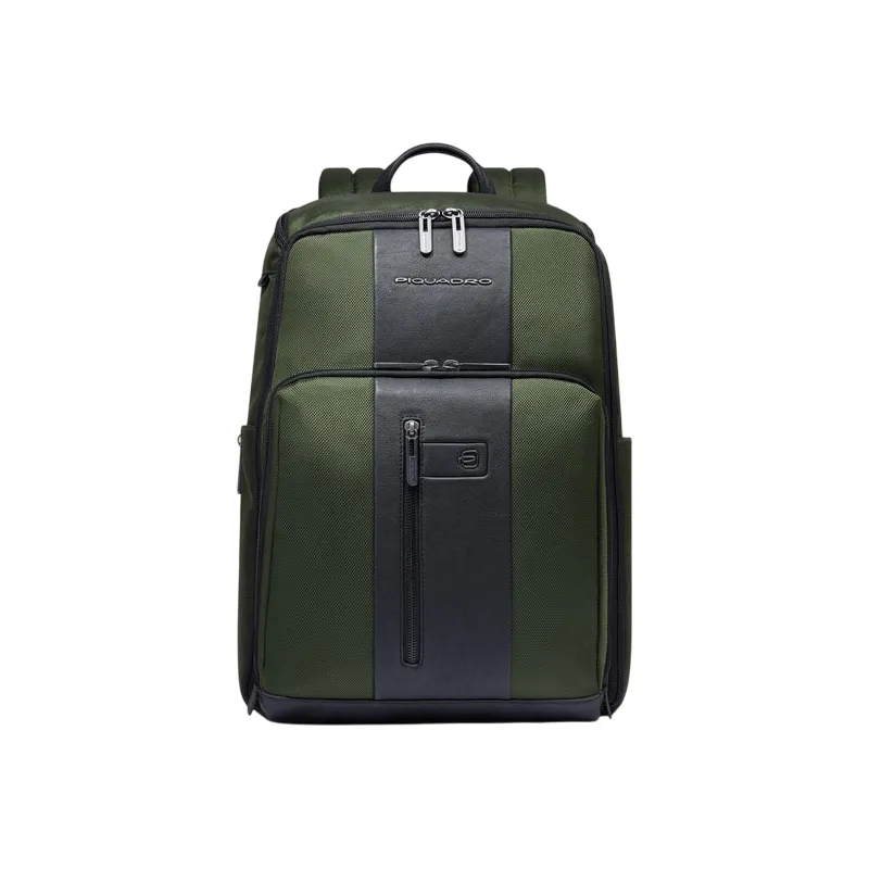 Zaino da viaggio porta pc Piquadro Brief2, verde2