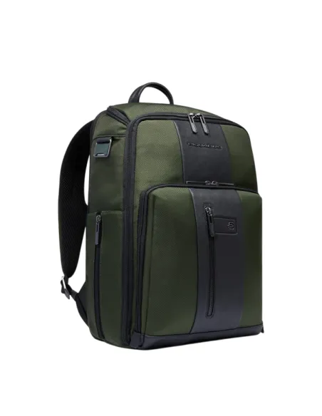 Zaino da viaggio porta pc Piquadro Brief2, verde2