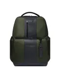 Laptop, fastcheck backpack in recycled fabric Brief2, green2