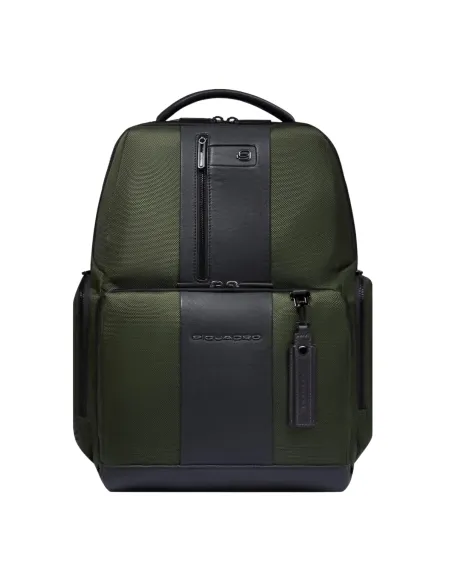 Laptop, fastcheck backpack in recycled fabric Brief2, green2